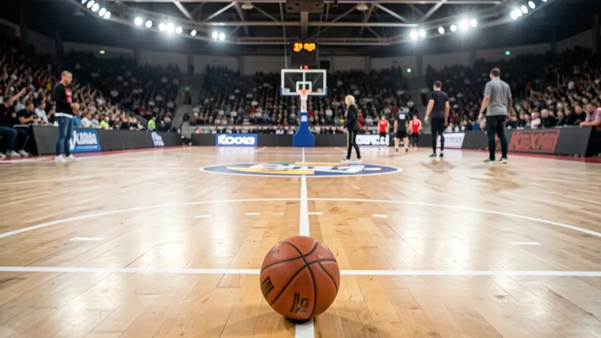 Imatge genèrica d'un torneig de bàsquet amb una gran afluència de públic.