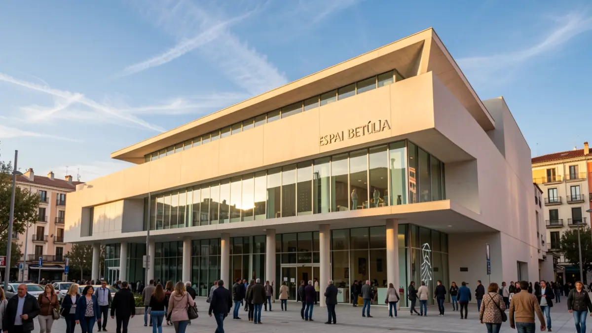 Imagen del Espai Betúlia, centro cultural de Badalona.