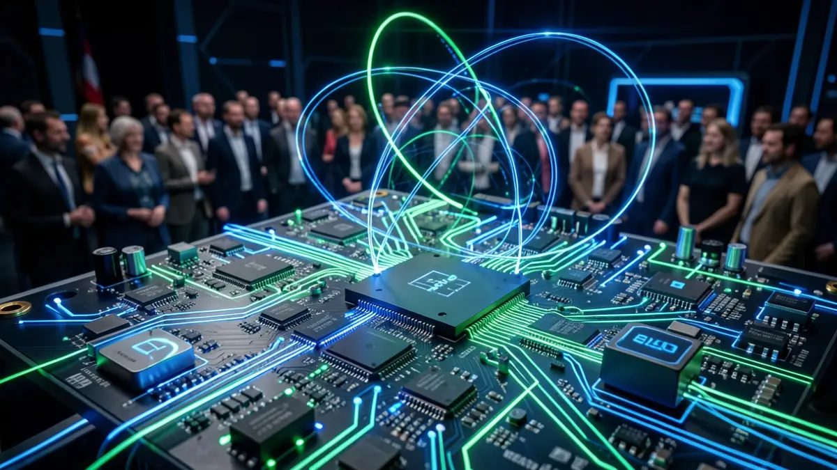 Imagen genérica de tecnología cuántica.