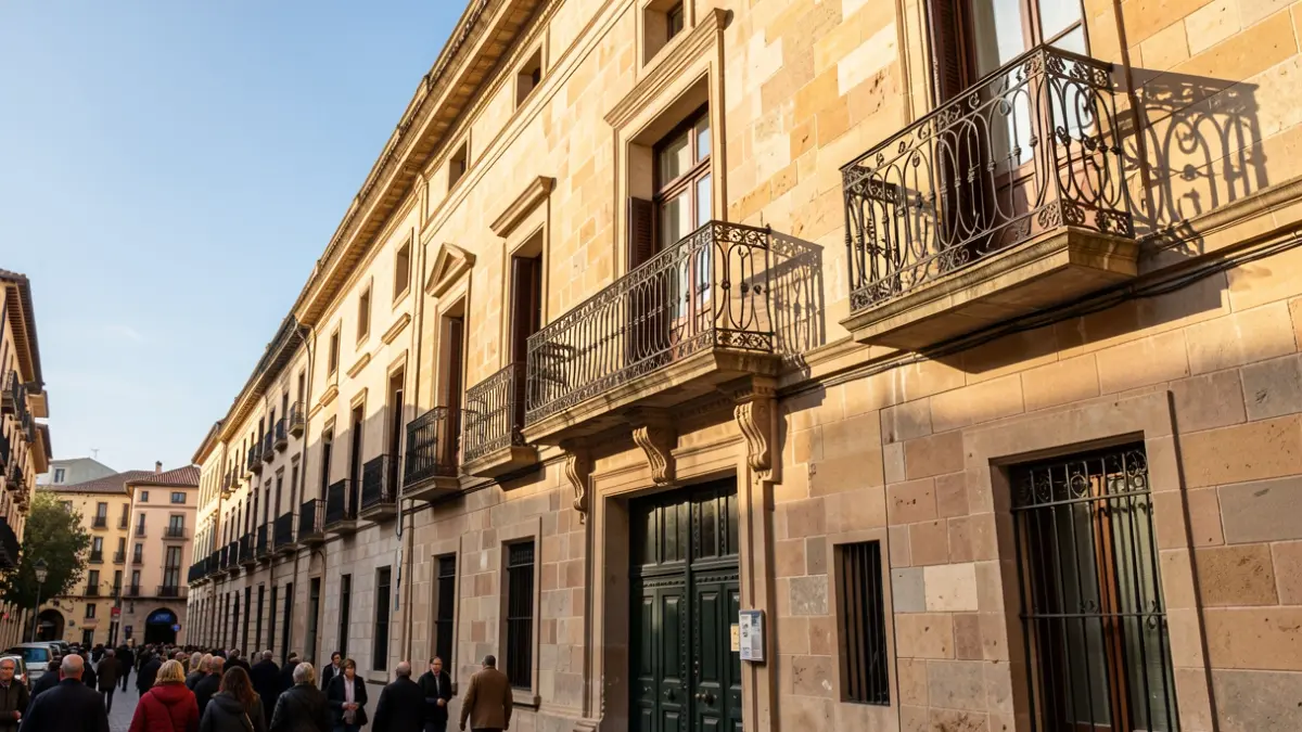 Generic image of a Catalunya town hall facade.
