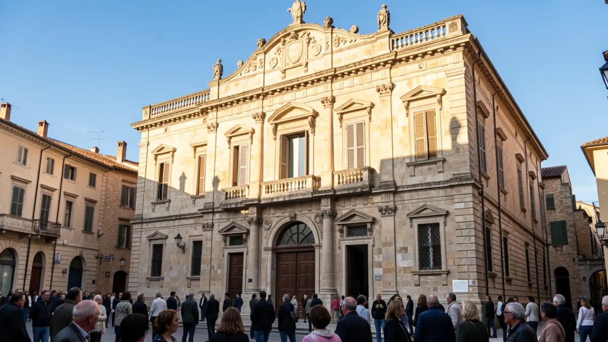Generic image of a historic building in summer sun.