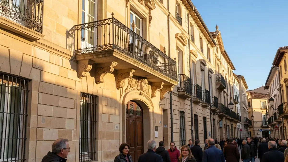 Imagen genérica de la fachada de un ayuntamiento de Catalunya.