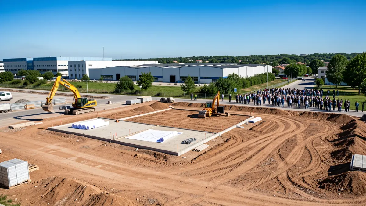 Parcel·la municipal destinada a un nou centre formatiu a Sabadell.