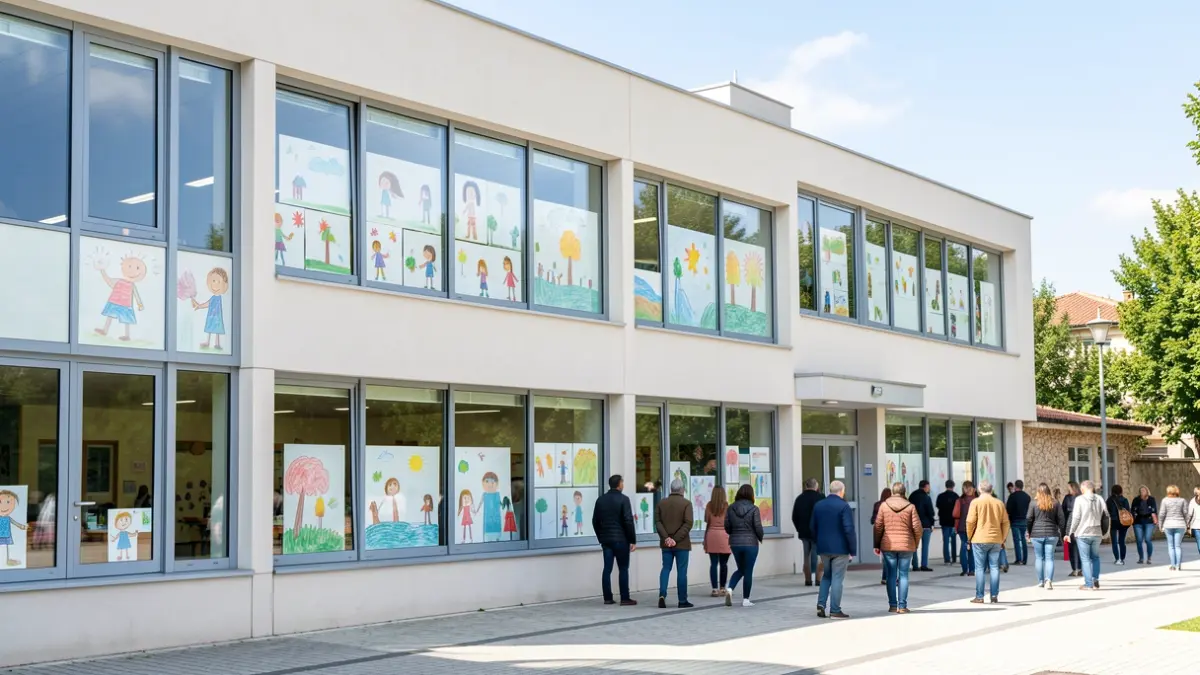 Generic image of an educational center in Catalunya.