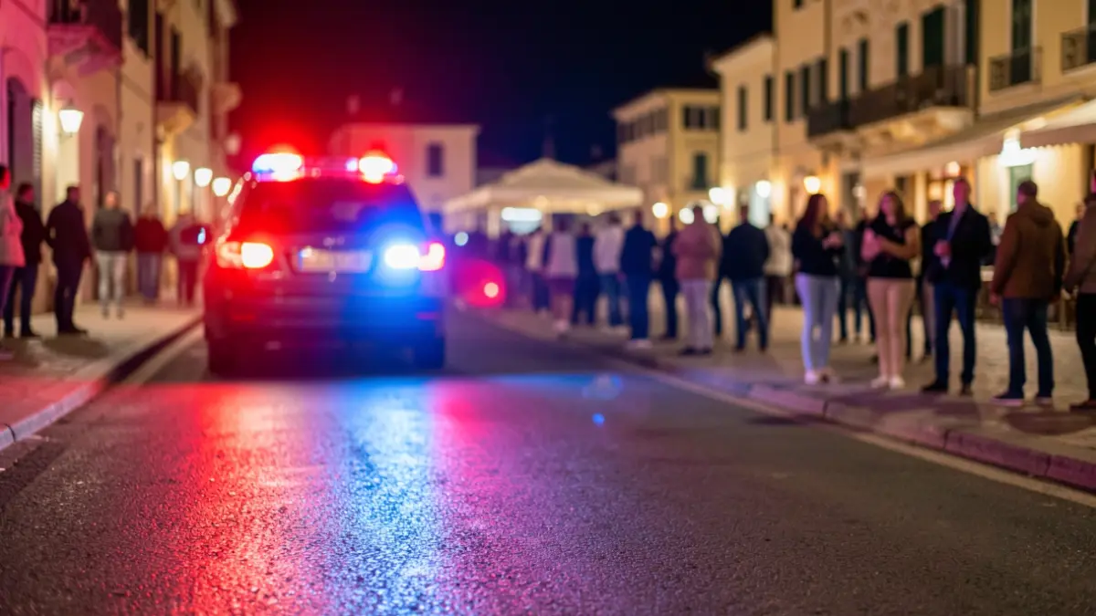 Imatge genèrica de llums d'emergència policials.