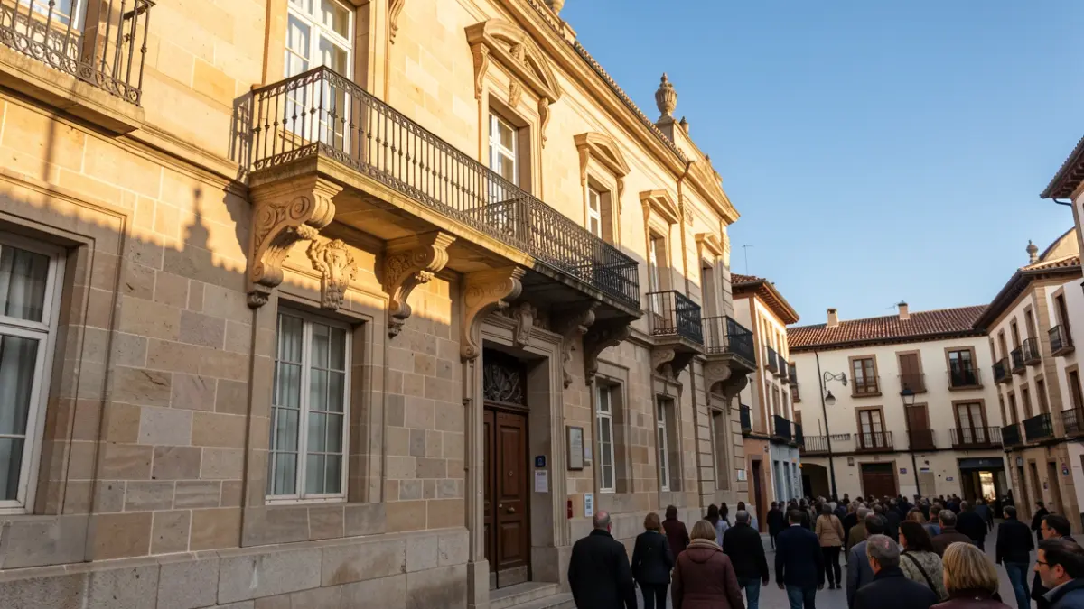 Imatge genèrica d'un edifici institucional a Catalunya.