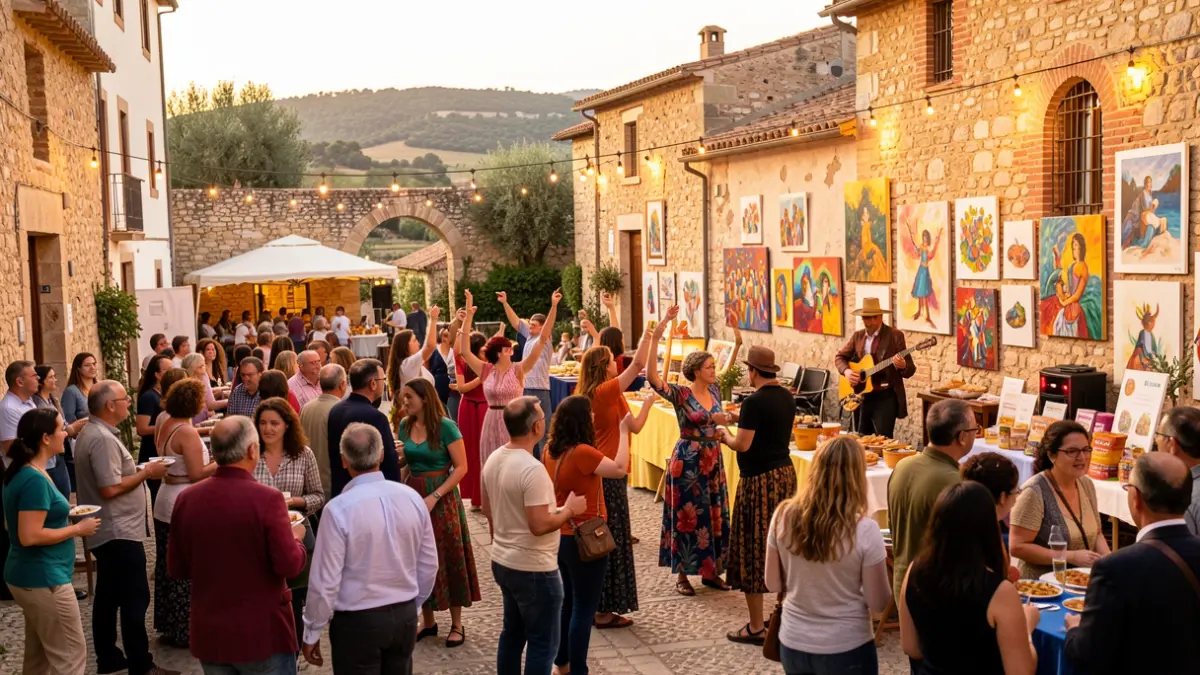 Generic image of a multidisciplinary cultural festival in Catalonia.