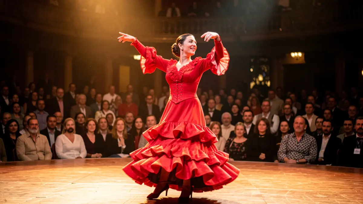 Generic image of a flamenco dancer.