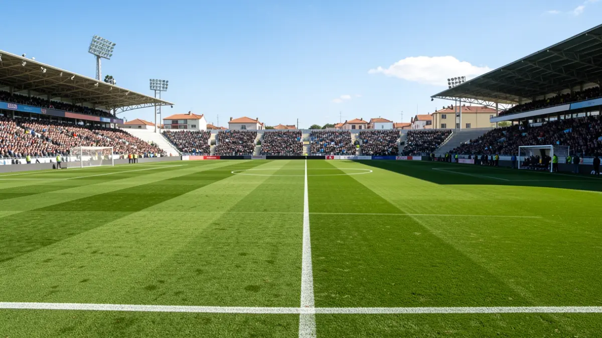 Generic image of a football pitch at El Molinón.