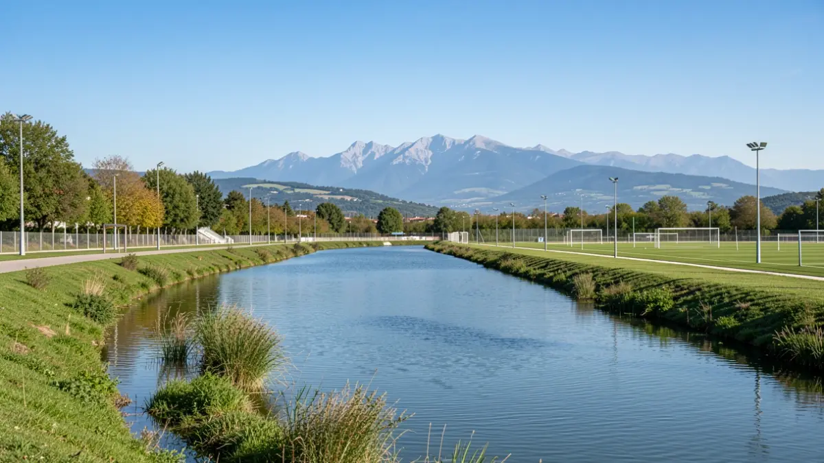 Imatge genèrica del Parc Olímpic del Segre a la Seu d'Urgell.