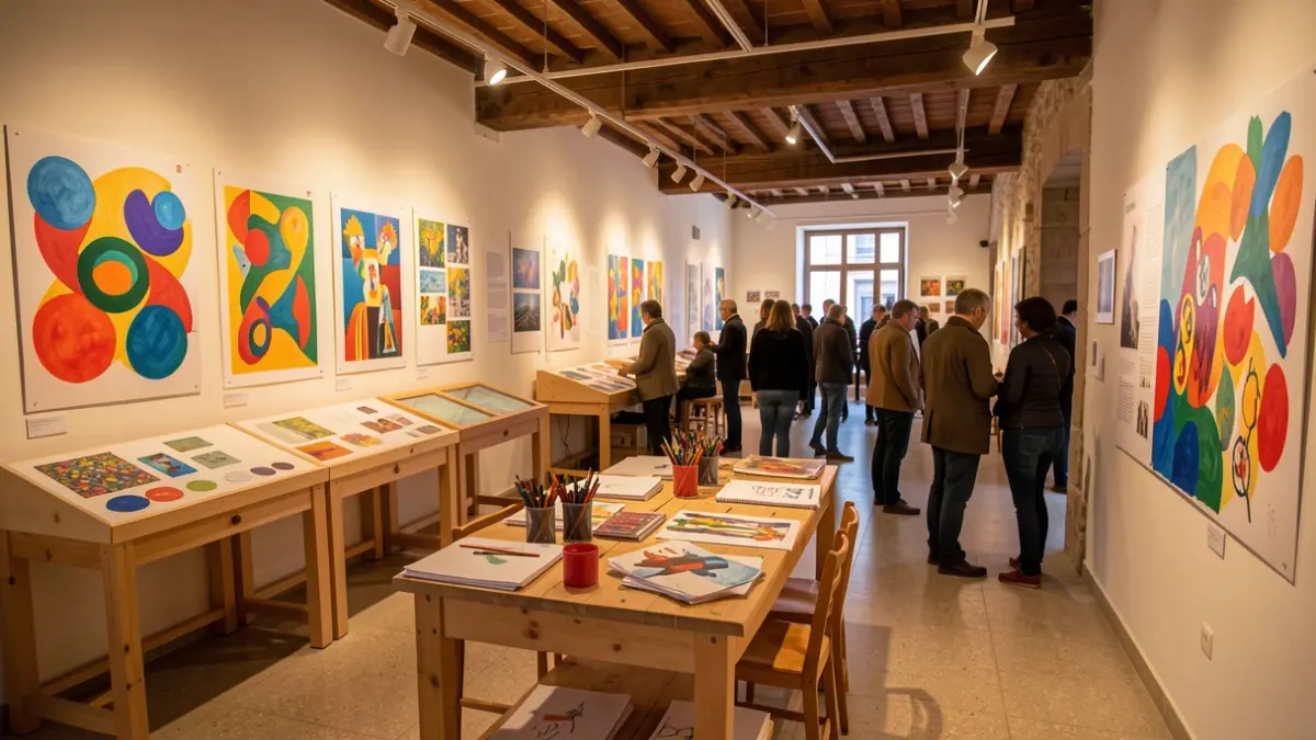 Imatge genèrica d'una sala d'activitats educatives d'un museu català.