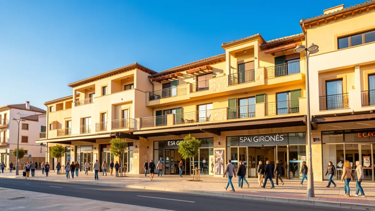 Imatge genèrica del centre comercial Espai Gironès a Salt.