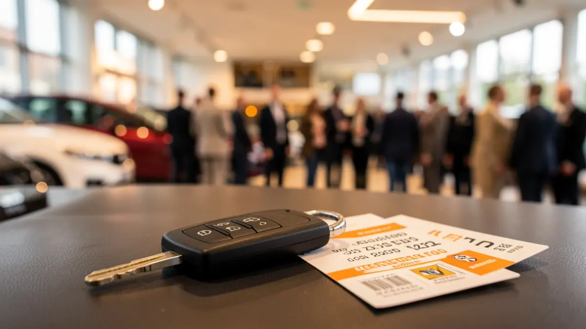 Generic image of a car prize.