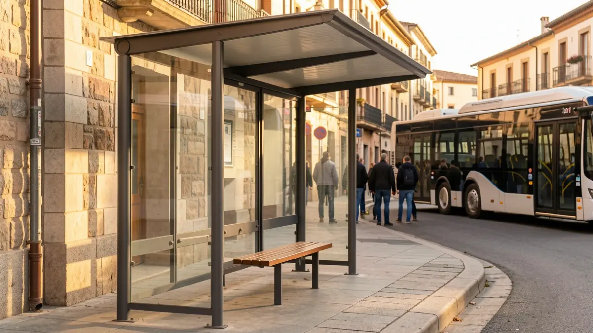 Electric bus in Flix.