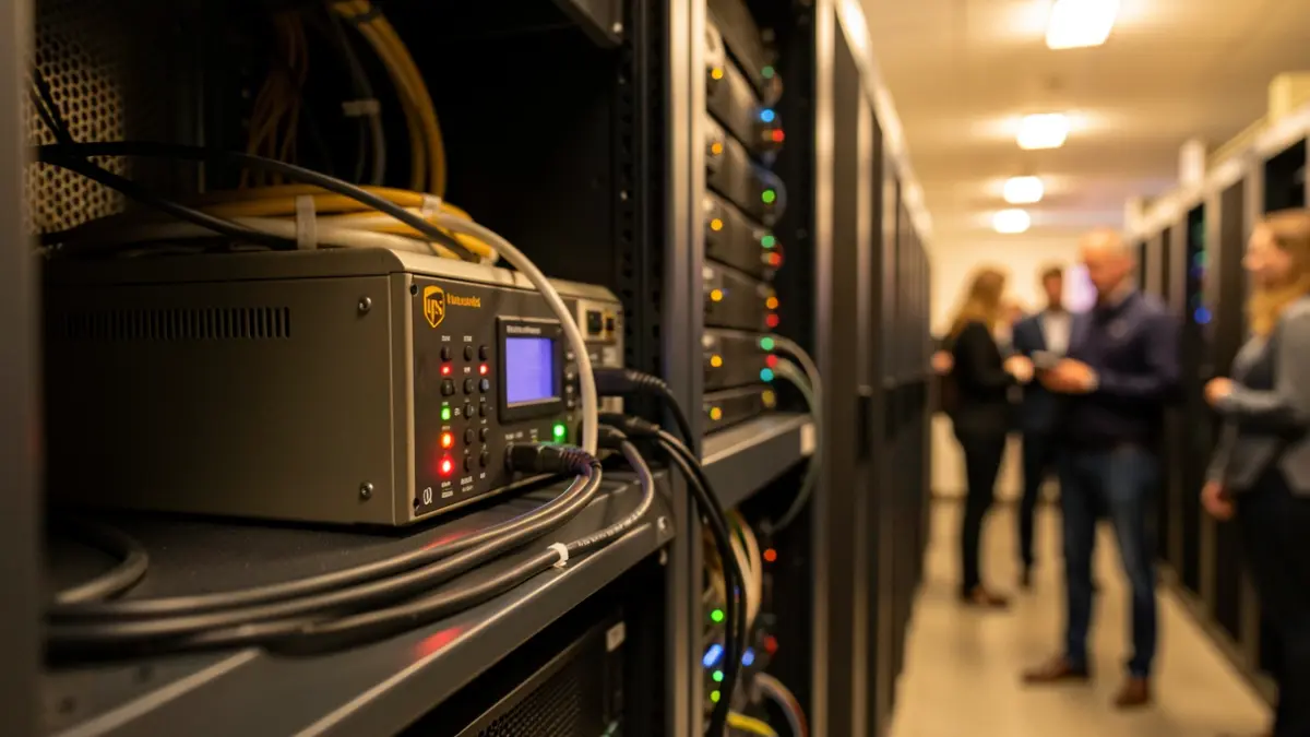 Generic image of an Uninterruptible Power Supply (UPS) system.