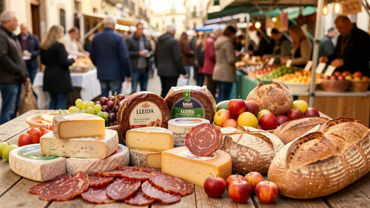 Imagen genérica de productos locales de Lleida.