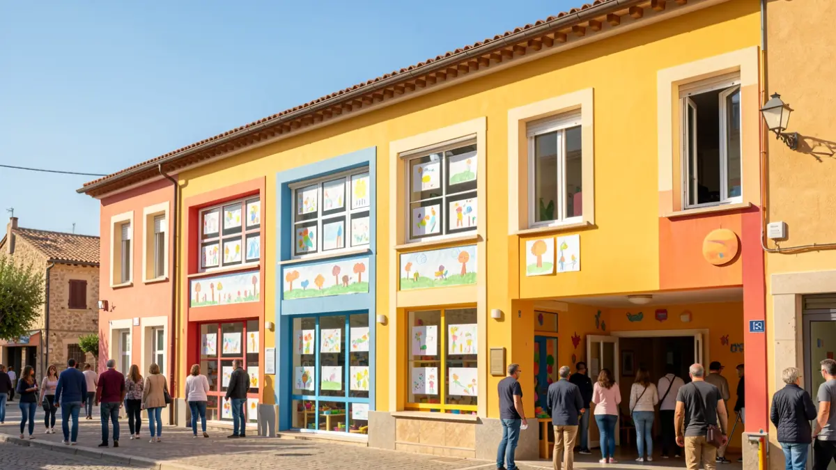 Generic image of a municipal nursery school.
