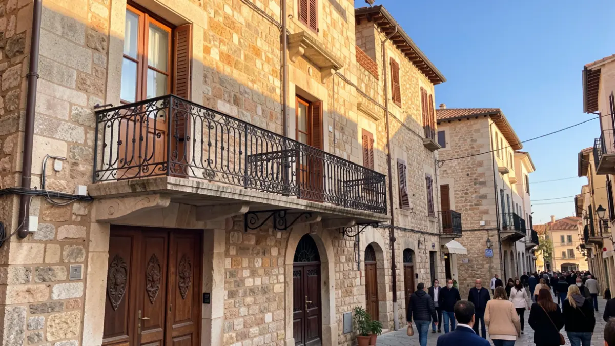Façana de la Masia Tous a Salou.