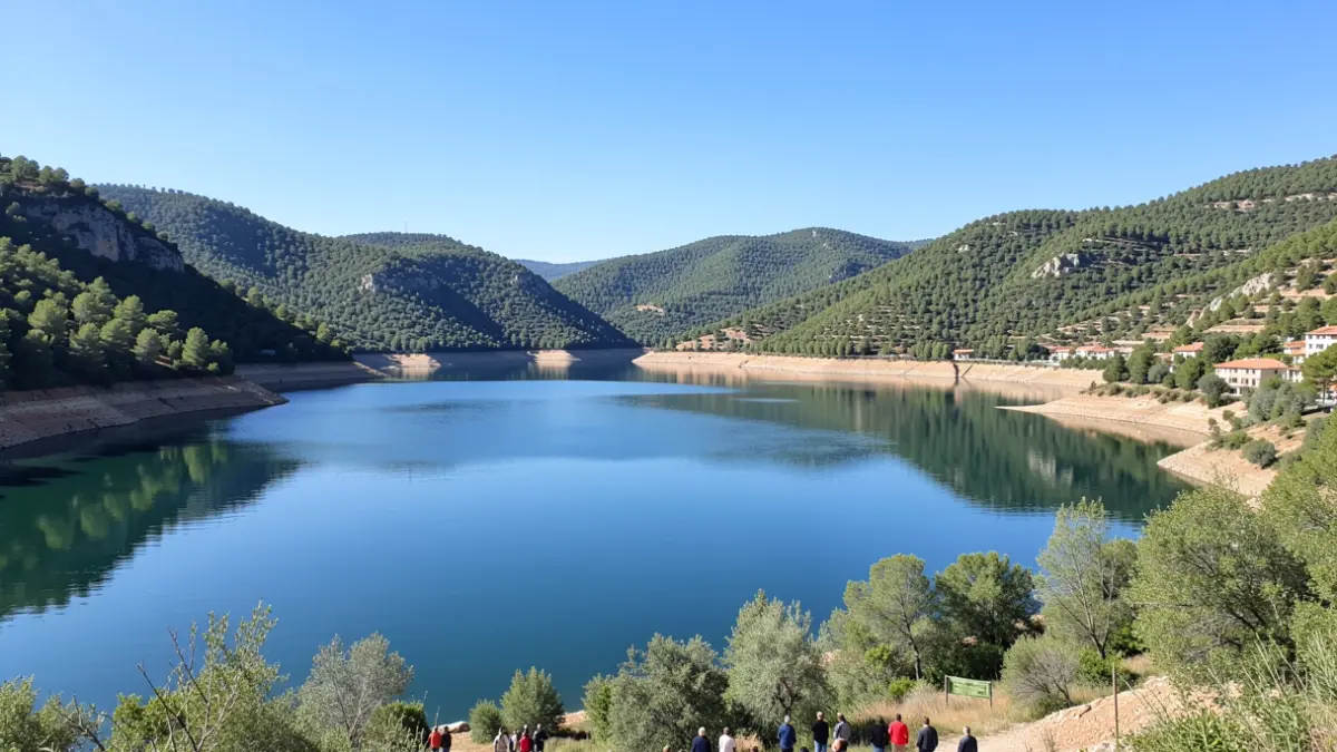 Generic image of the Baells reservoir.