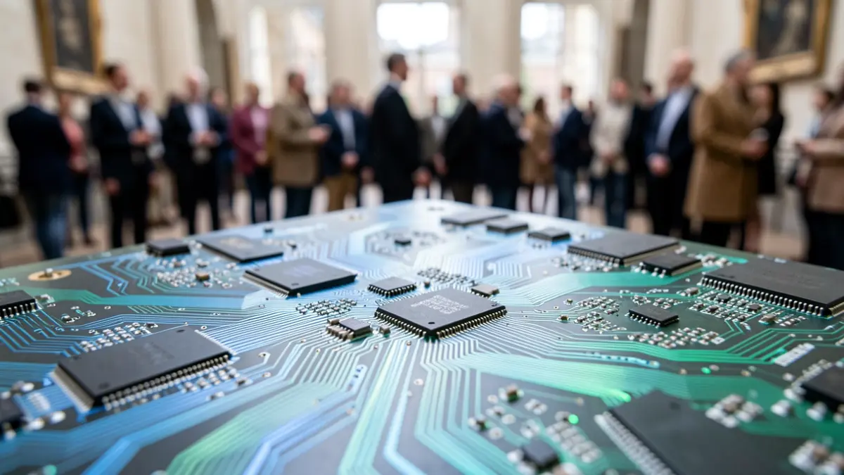 Generic image of advanced electronic components.