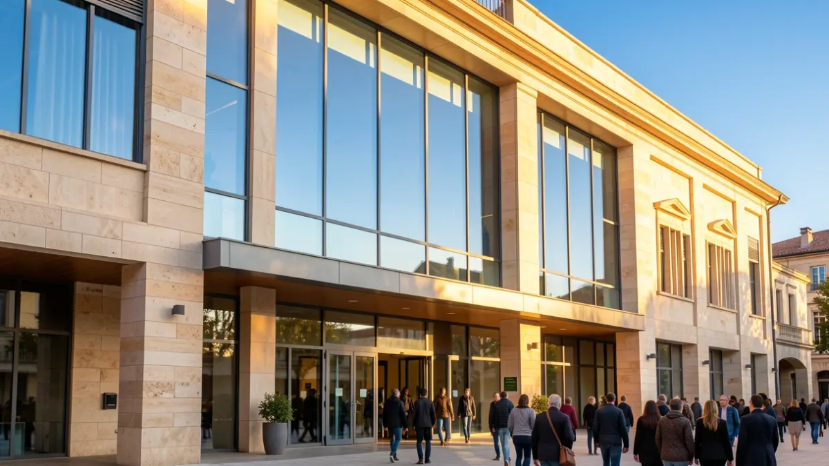 Imatge genèrica d'un edifici universitari modern a Catalunya.
