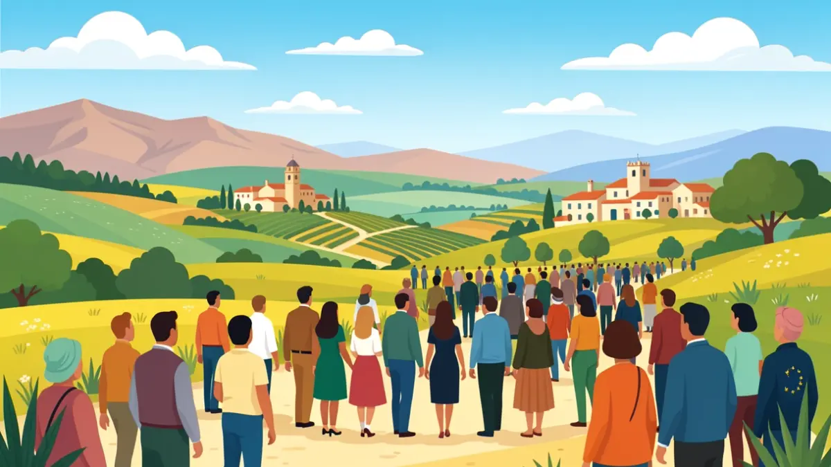 Il·lustració genèrica del patrimoni natural i cultural de l'Alt Empordà.
