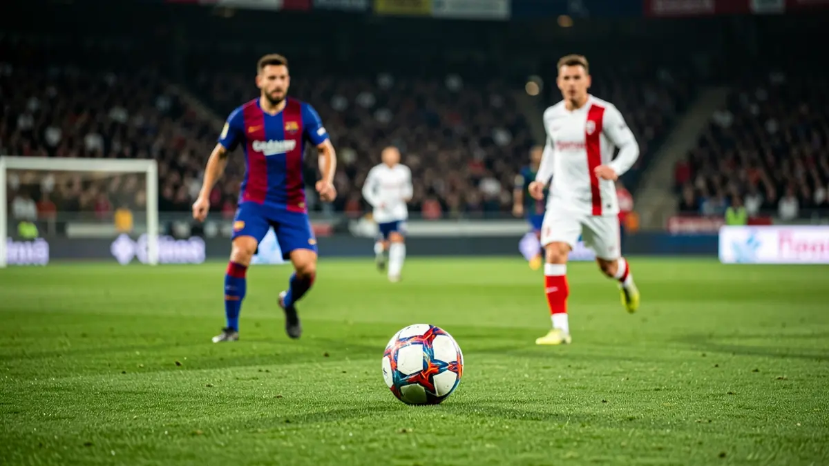 Generic image of a football match in Catalonia.