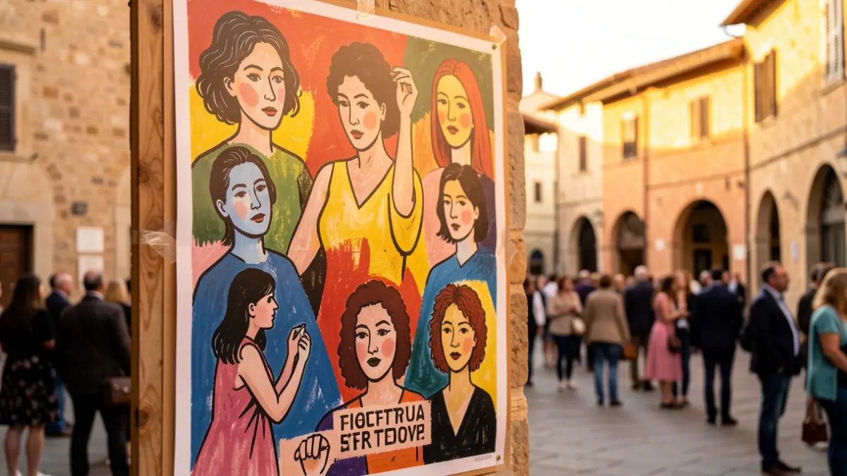 Generic image of a feminist art poster.