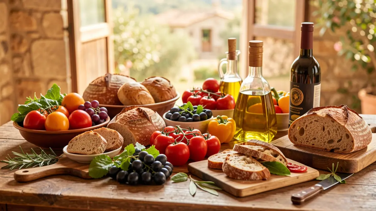 Imagen genérica de productos gastronómicos catalanes.