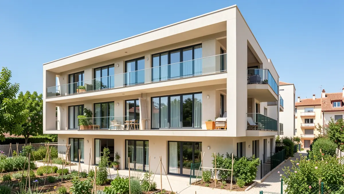 Generic image of a modern residential building.