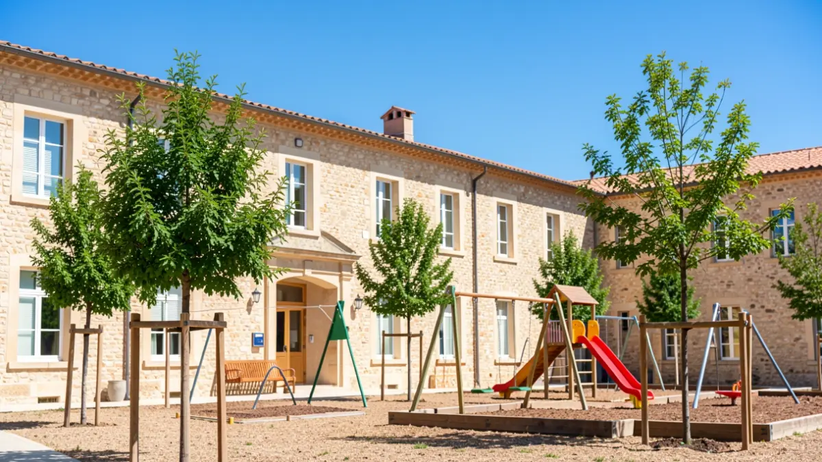 Generic image of educational centers in Catalonia.