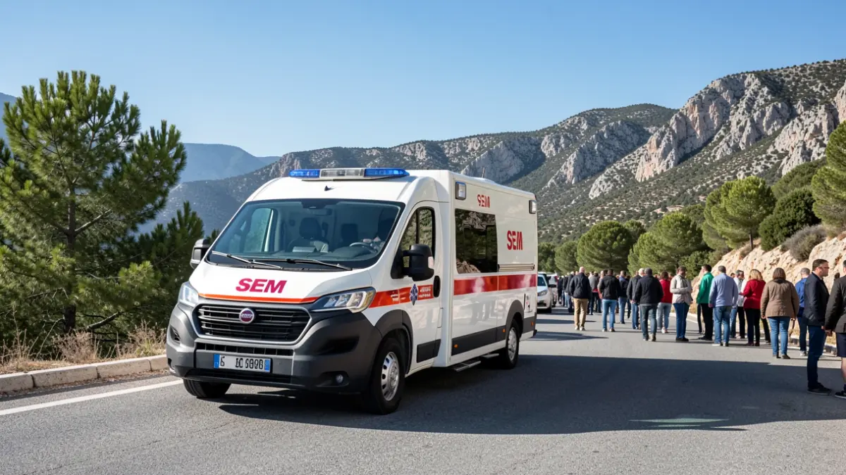 Ambulància del SEM a Martinet de Cerdanya, un nou punt d'espera per millorar la resposta a urgències a la muntanya.