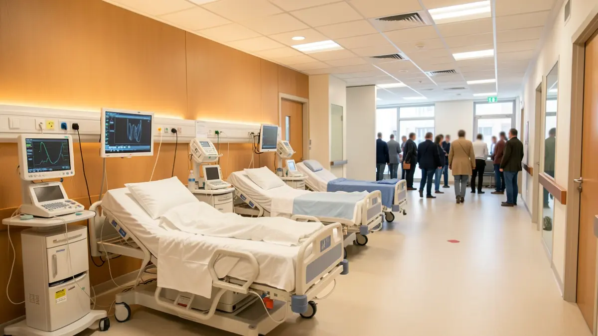 Semi-critical care unit in a Catalan hospital.
