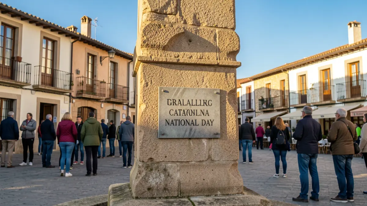 Monument de la Diada Nacional de Catalunya a Granollers.