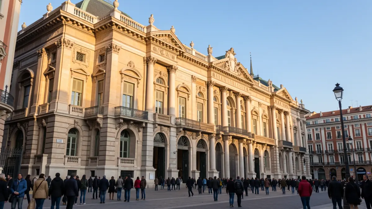 Imatge genèrica de la façana del Palau de la Virreina a Barcelona.