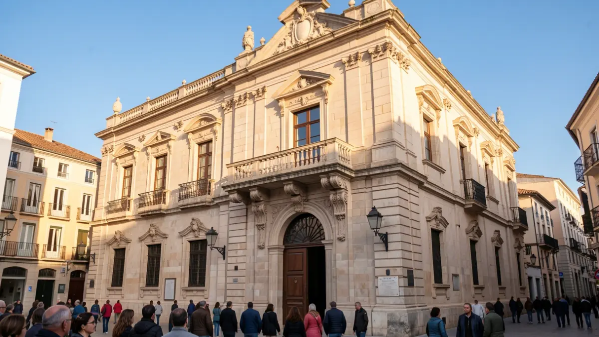 Ayuntamiento de Reus en la Plaça del Mercadal.