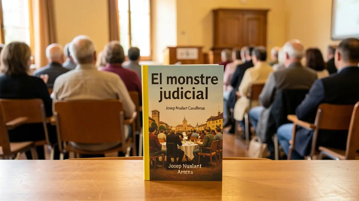 Presentació del llibre 'El monstre judicial' a Amer.