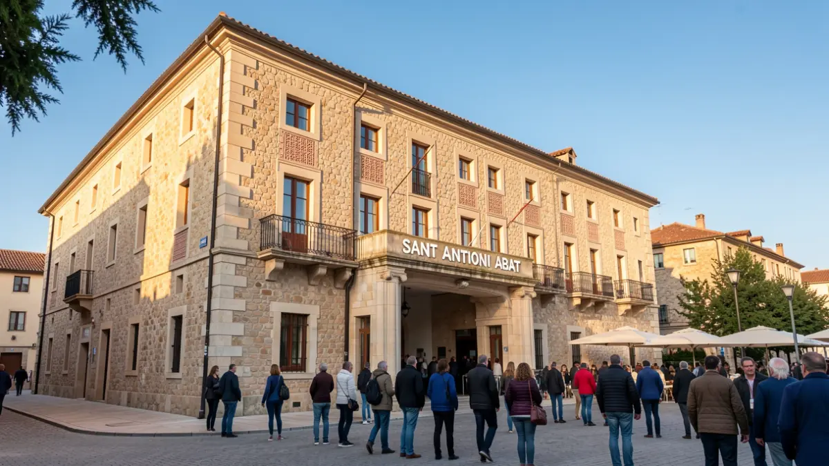 Imagen del Hospital Sant Antoni Abat en Vilafranca del Penedès.