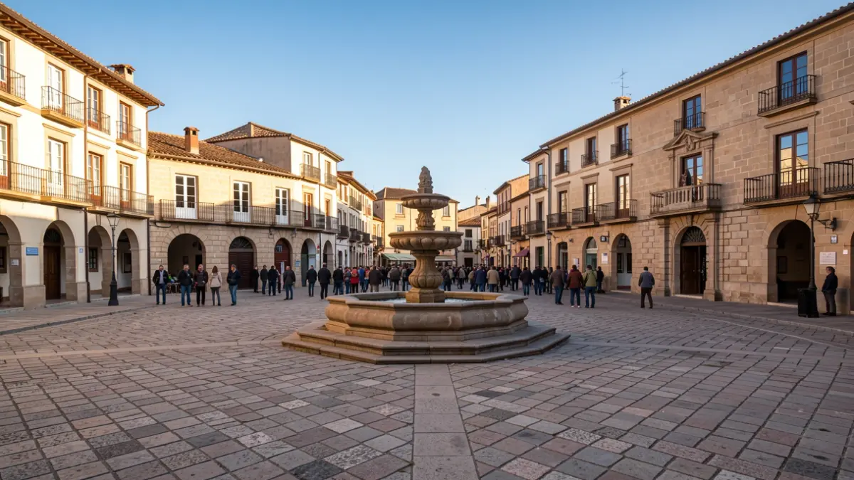 Generic image of Mossèn Cinto Verdaguer square in Lleida.