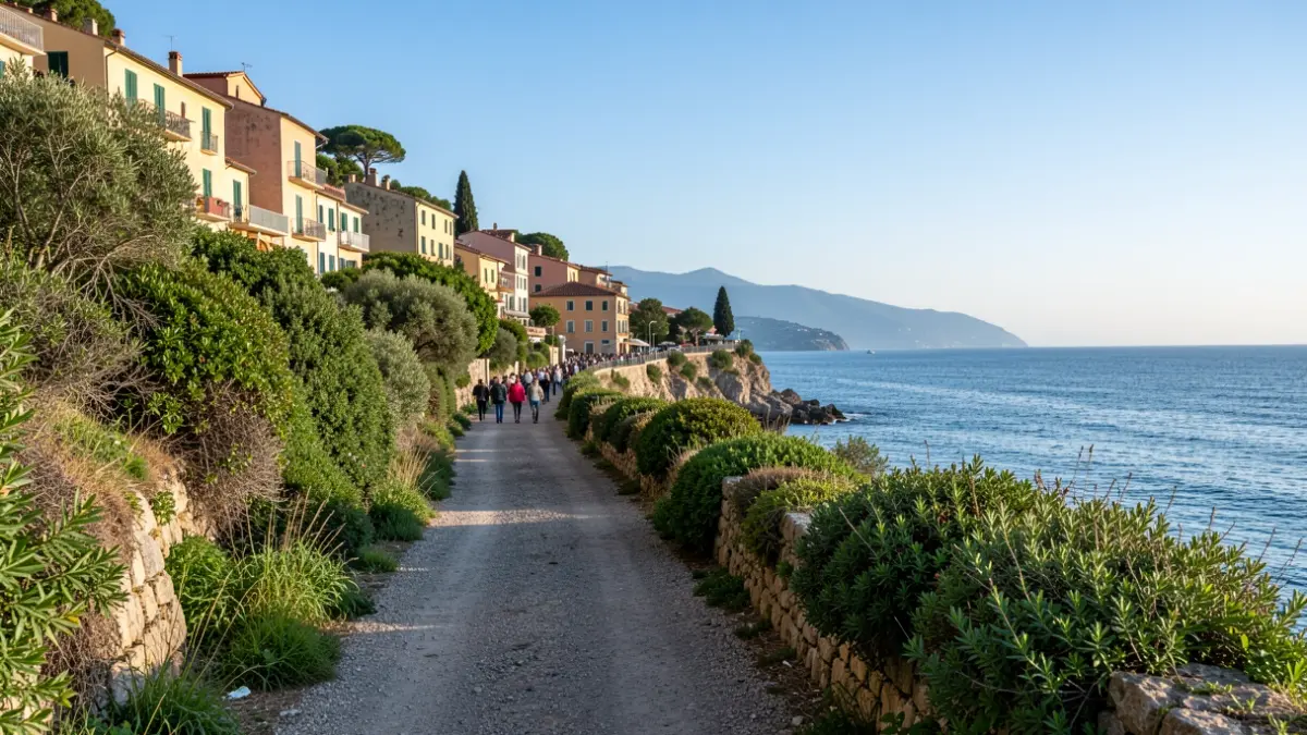 Generic image of a natural path near the coast.