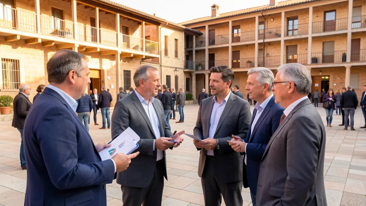 Delegació tècnica sueca visita Sant Quirze del Vallès per conèixer models de promoció econòmica.