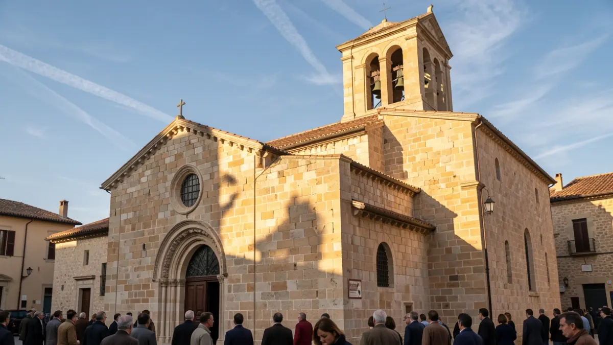 Generic image of the Sant Miquel de la Cot Parish Church in Santa Pau.