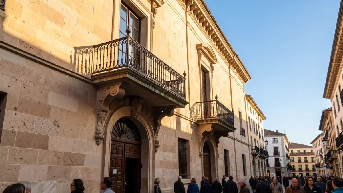 Ayuntamiento de Santa Perpètua de Mogoda durante la Diada Nacional de Catalunya.