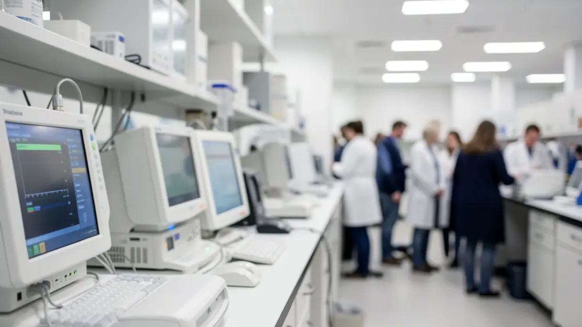 Imatge genèrica de recerca mèdica en un laboratori.