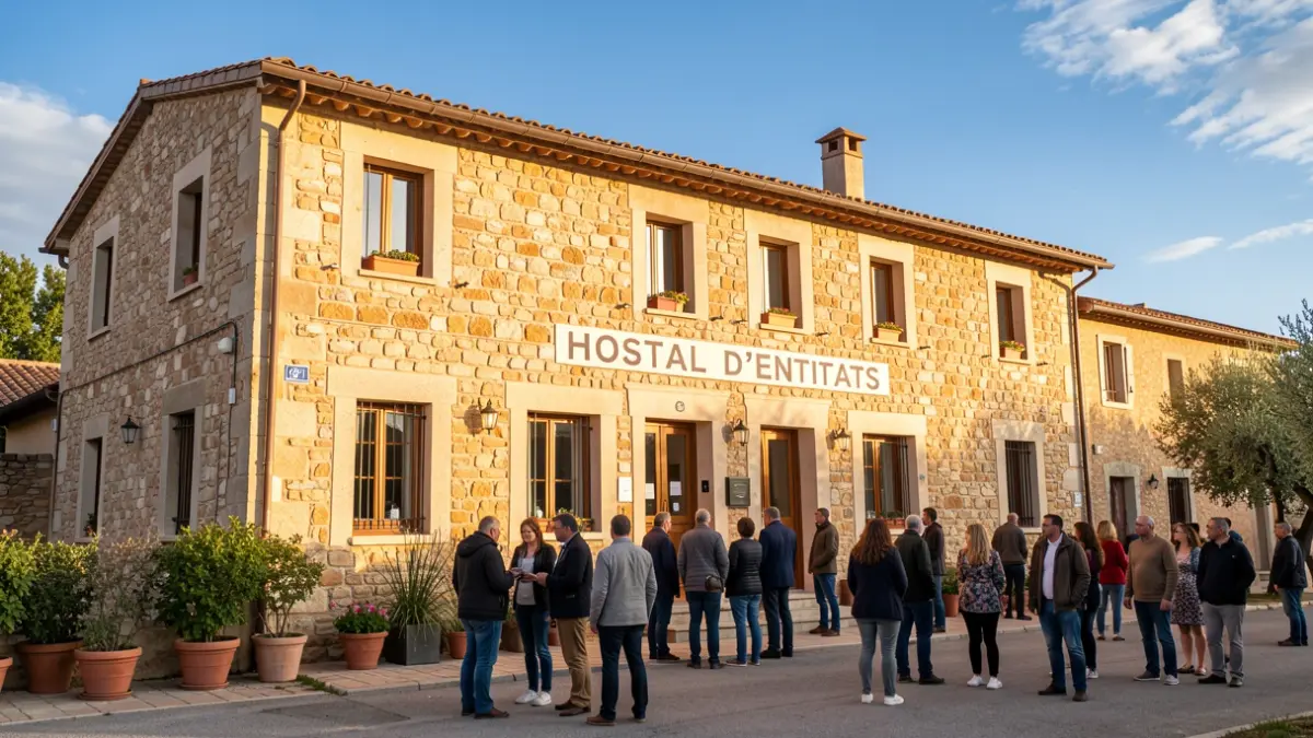 Imatge genèrica de l'Hostal d'Entitats de Valldoreix.