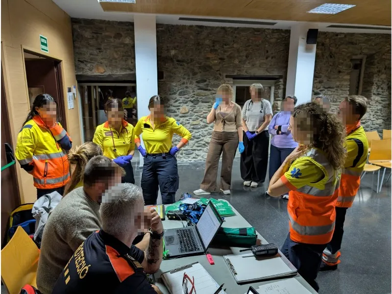 Accident d'autobús a Fogars de Montclús: 83 persones ateses, 7 de greus