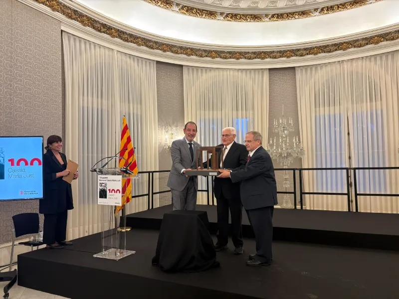 Antoni Matabosch rep el Memorial Cassià Maria Just pel seu diàleg interreligiós