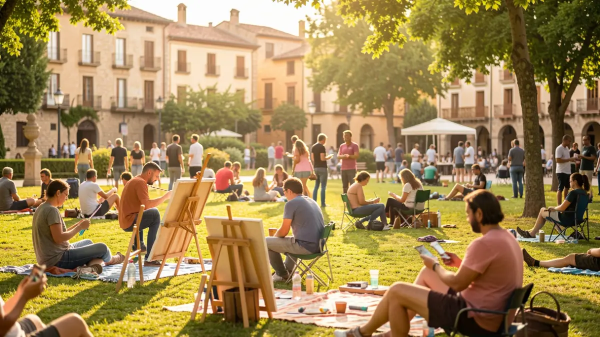 Jornada de benestar emocional al parc de l'Escorxador de Badalona amb tallers i activitats per a totes les edats.