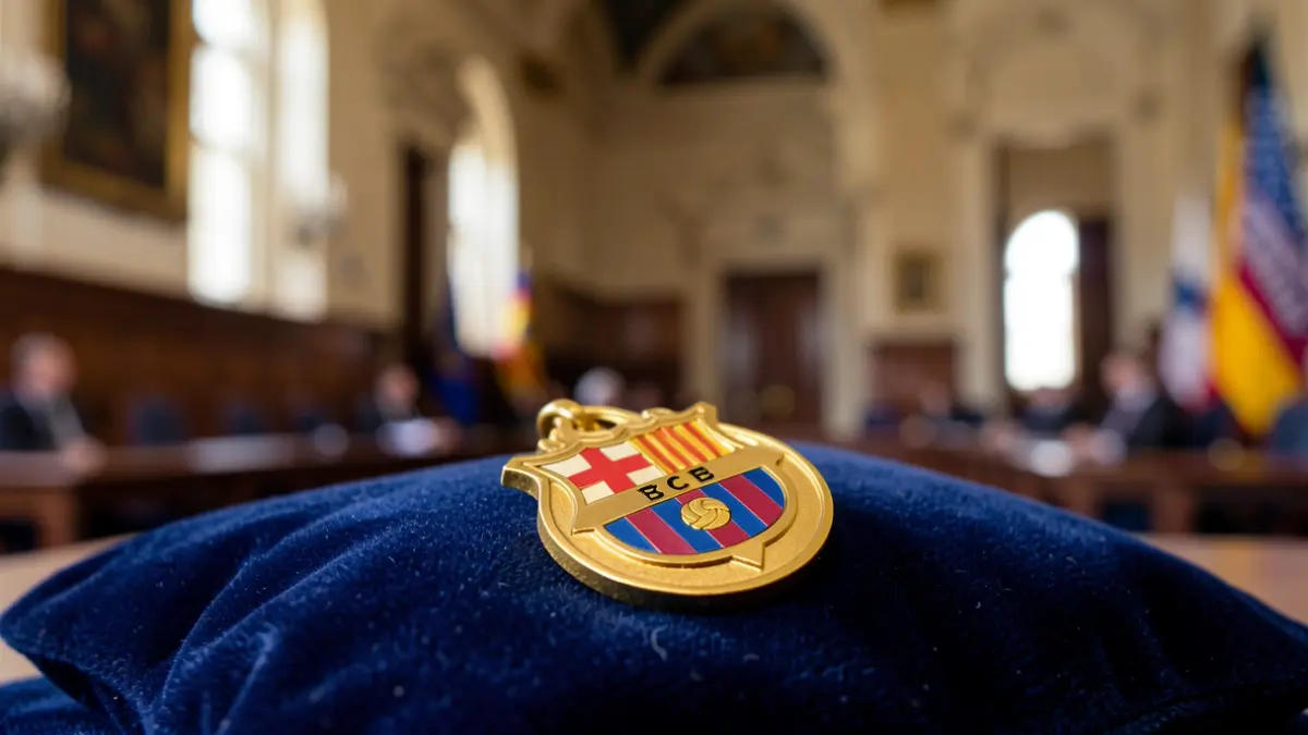 Barcelona's Gold Medal for Sporting Merit.
