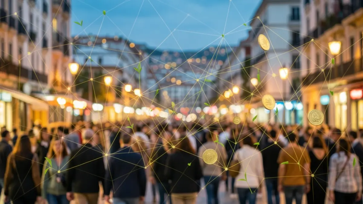 Imatge genèrica de l'economia d'impacte a Barcelona.